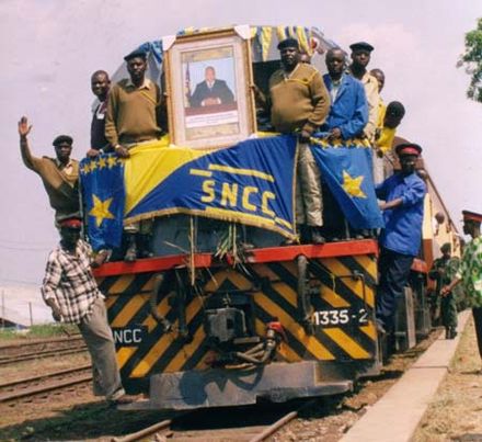 440px-First_train_in_Kindu_DRC Democratic Republic of the Congo