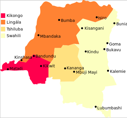 440px-Map_-_DR_Congo_major_languages.svg Democratic Republic of the Congo