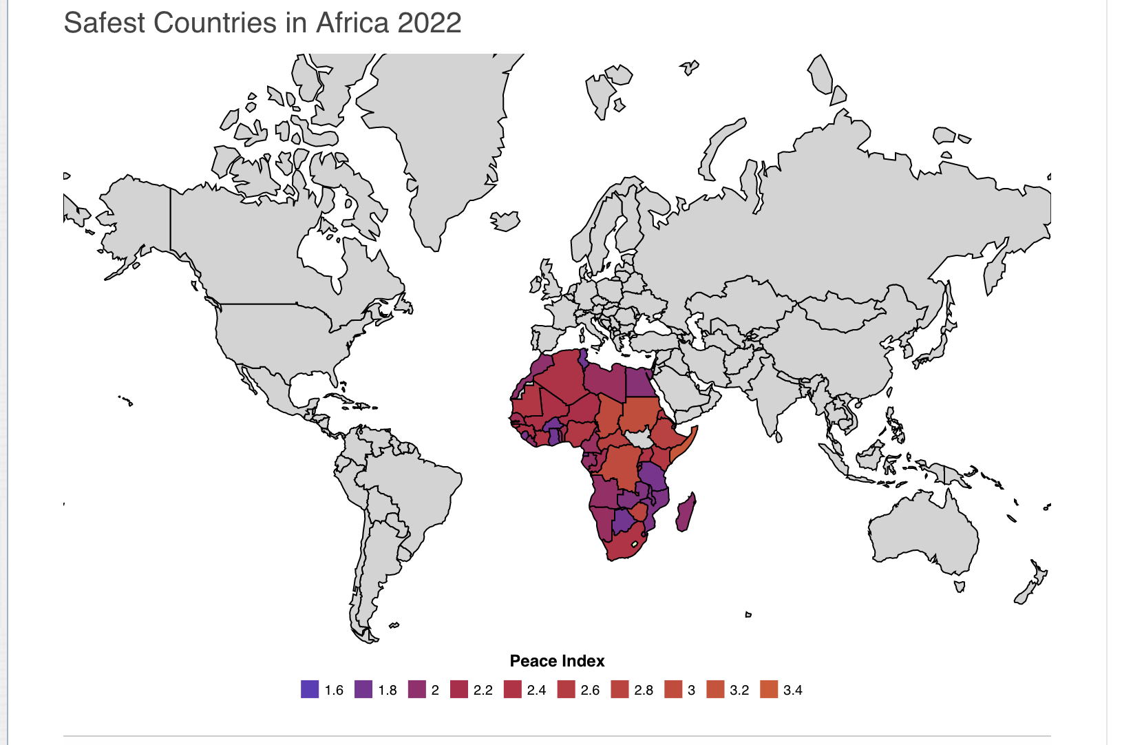 africa map countries 2022