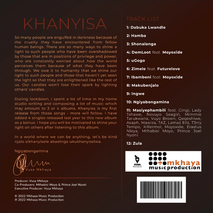 Picture3 Vusa Mkhaya's New Album Khanyisa Reveals The Spirit of Ubuntu