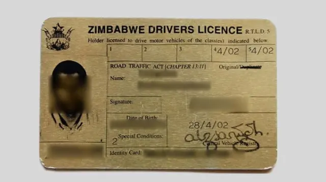Zim Experience Driver’s Licence Disc Shortage