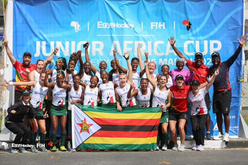 ZIM’S U21 LADIES HOCKEY TEAM QUALIFY FOR  WORLD CUP IN CHILE 