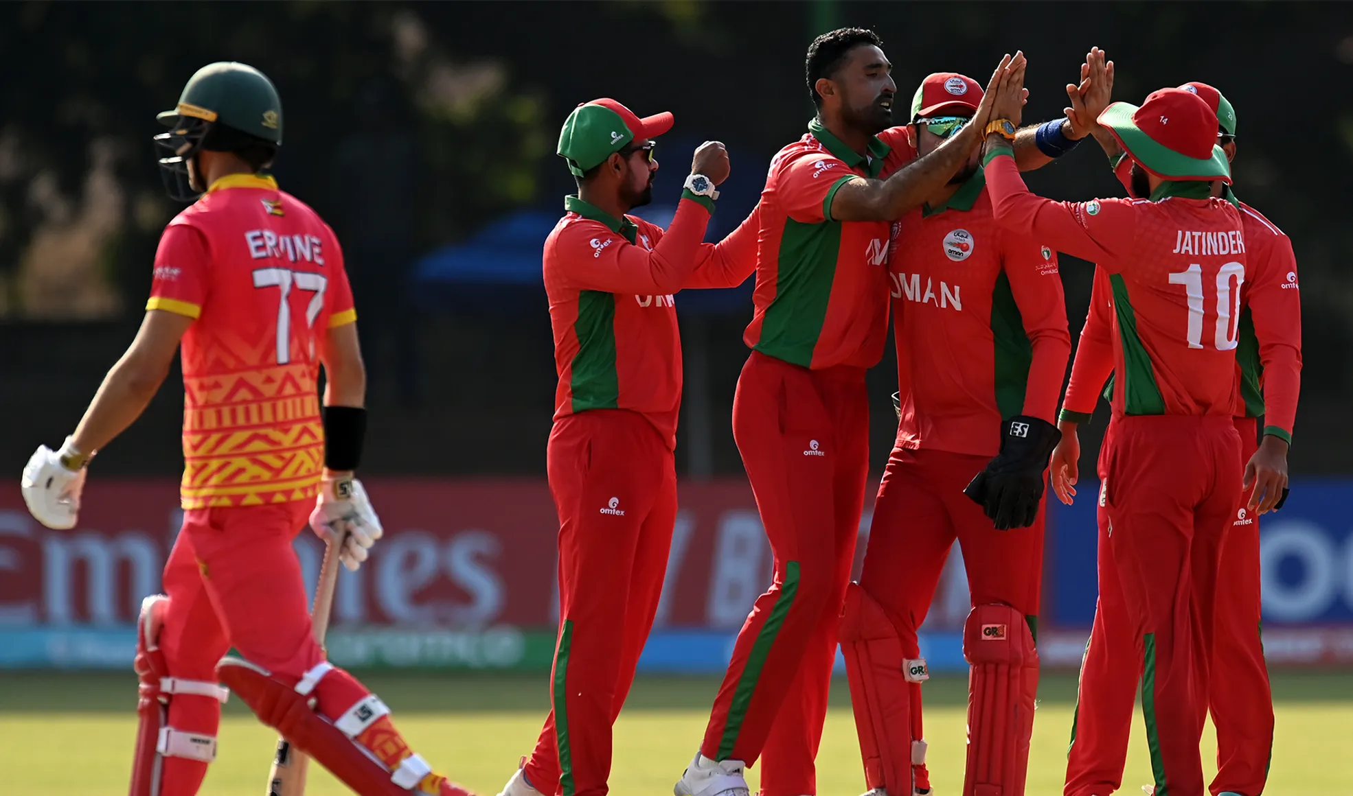 Oman penalised for slow over rate against Zimbabwe