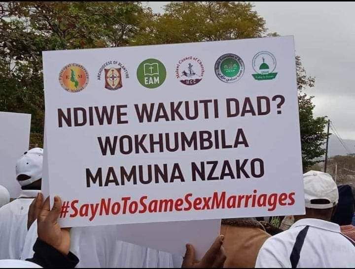 F059EsDXwAATZOv Religious Leaders in Malawi Protest Same-Sex Marriage