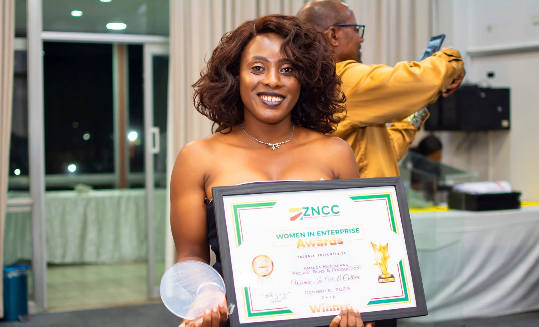 Amanda Ranganawa scoops prestigious ZNCC Award