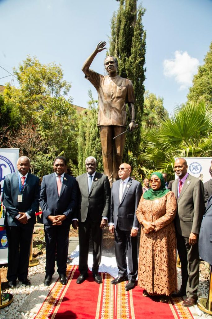 GGnfMCvXwAANUyN-683x1024 Statement By H.E. Mr. Moussa Faki Mahamat Chairperson of the African Union Commission at the Unveiling Ceremony of the Statue of the Late Julius Nyerere