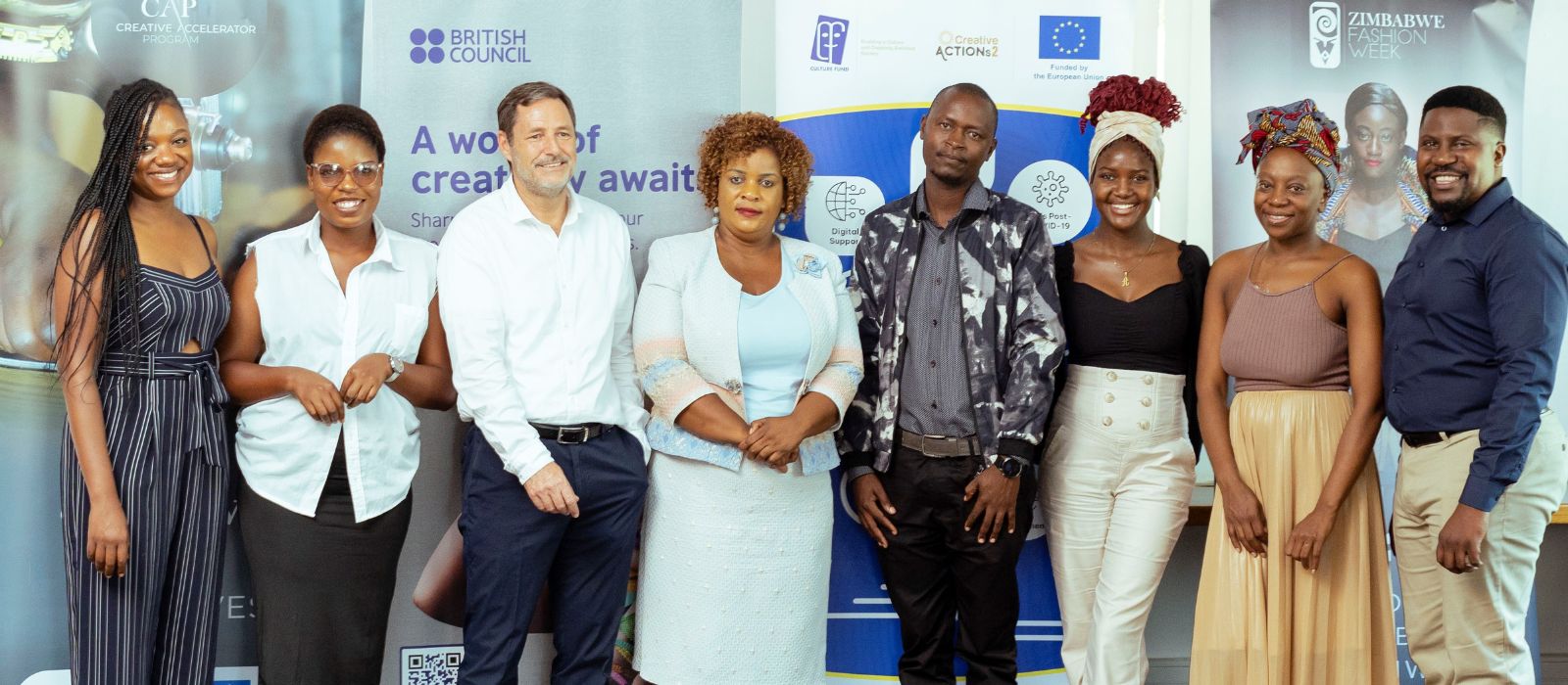 Zimbabwe fashion week trust celebrates successful launch of creative accelerator programme facilitation