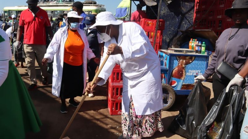 Zimbabwe Gender Commission partners City of Harare in a Clean-Up Campaign