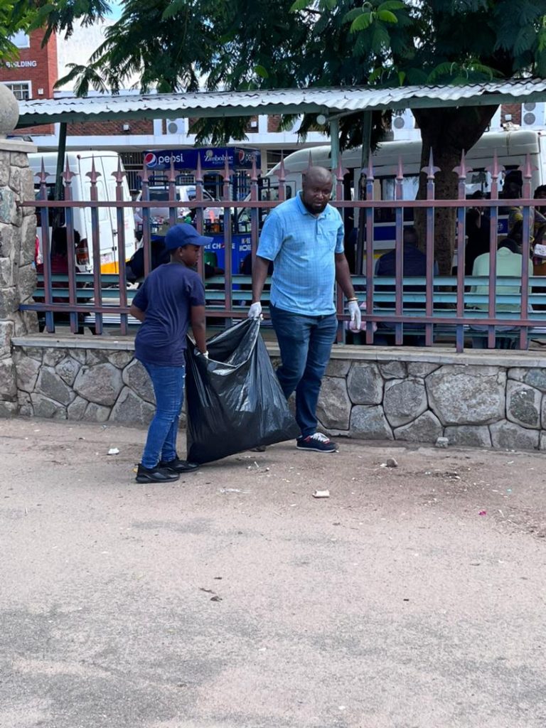 GKF8SA5XUAsLWKn-768x1024 Meet Tonderai Shoko: The unsung hero cleaning Bulawayo's streets for five years and counting