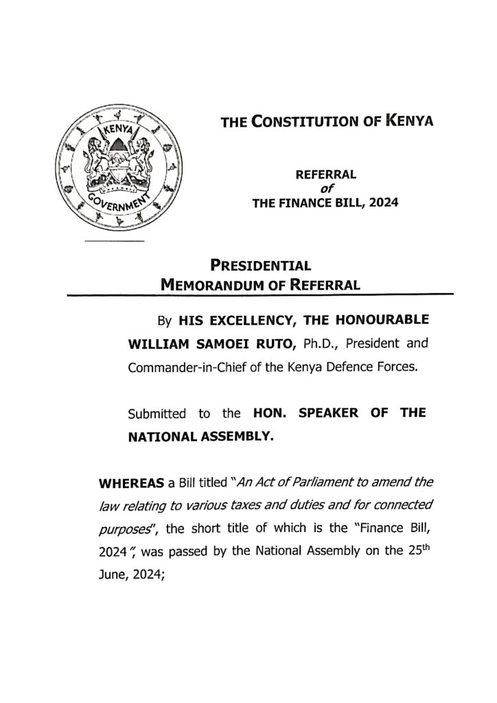 GRBNWPCXMAAtdHC-724x1024 President William Ruto withdraws controversial Finance Bill amid nationwide protests