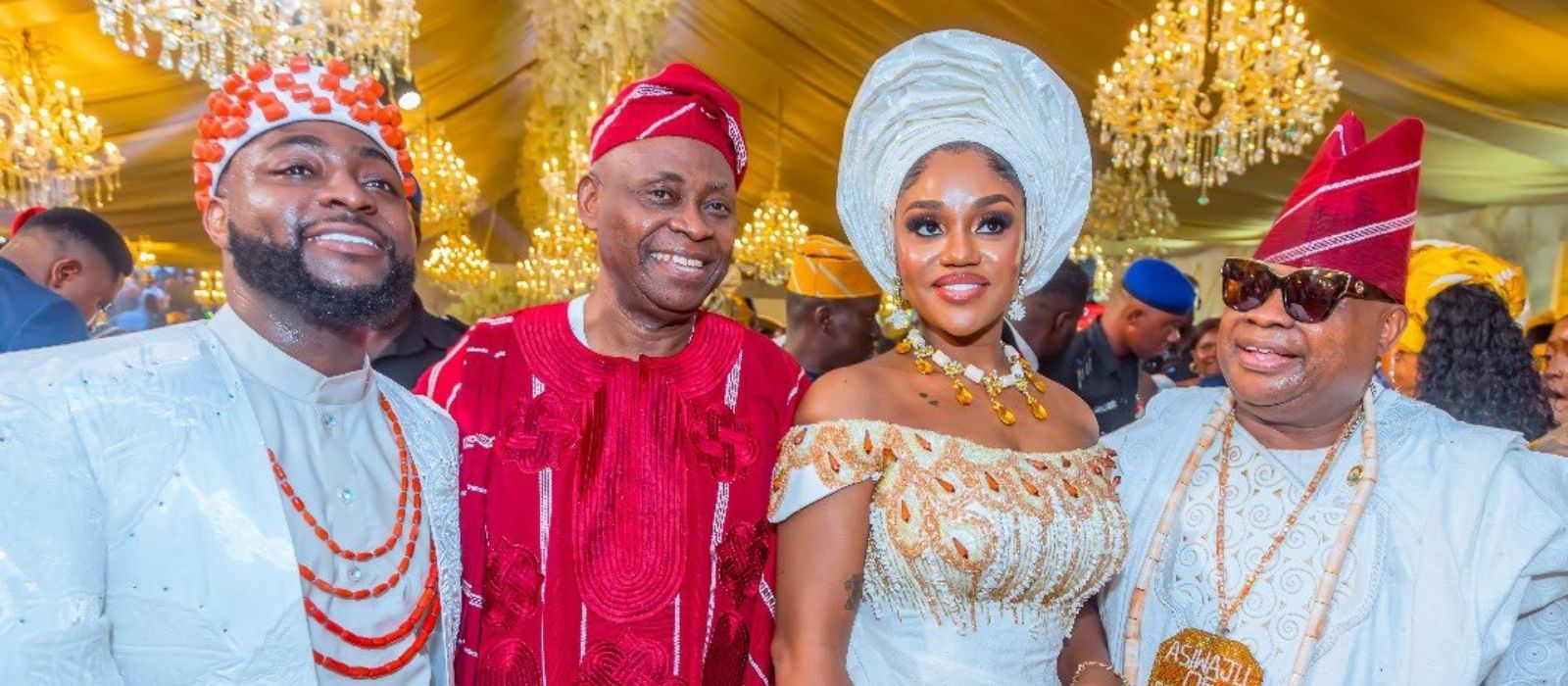 Davido and Chioma Rowland tie the knot in spectacular Lagos ceremony