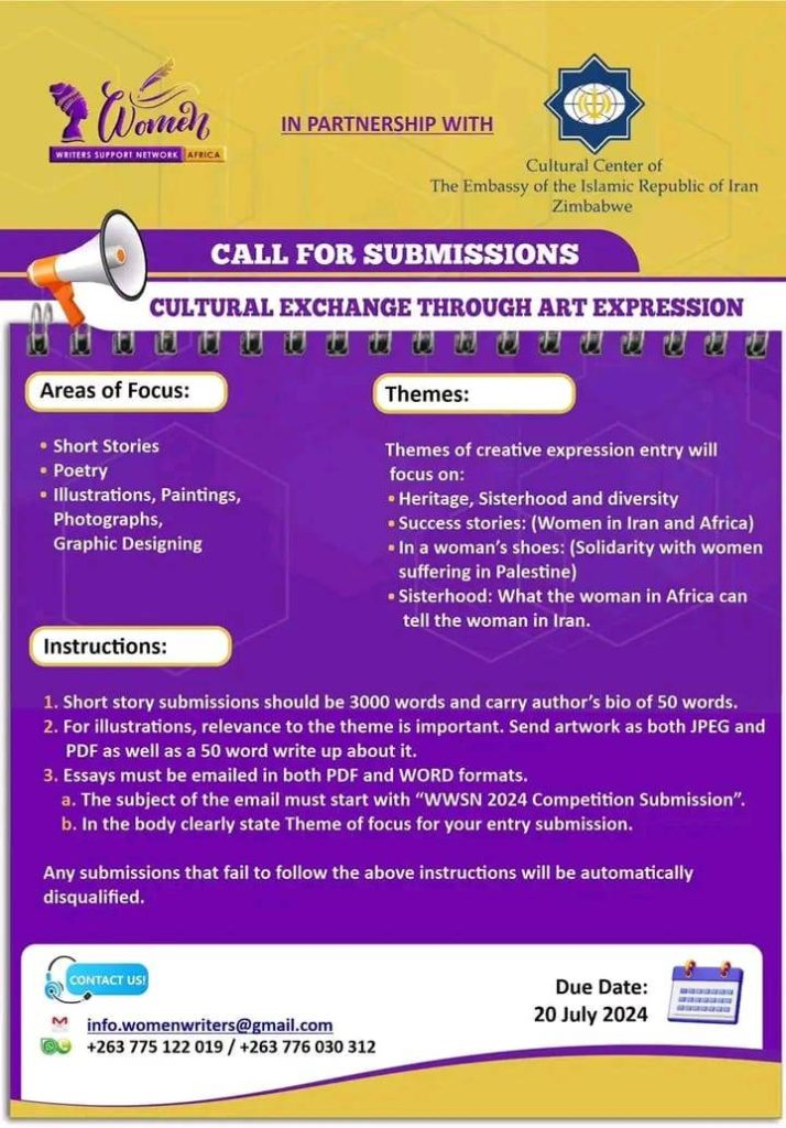 450074669_8219332648100451_1755101961566109745_n-714x1024 Cultural Centre partners with Women Writers Support Network on Iran-Africa Women Writers cultural exchange competition