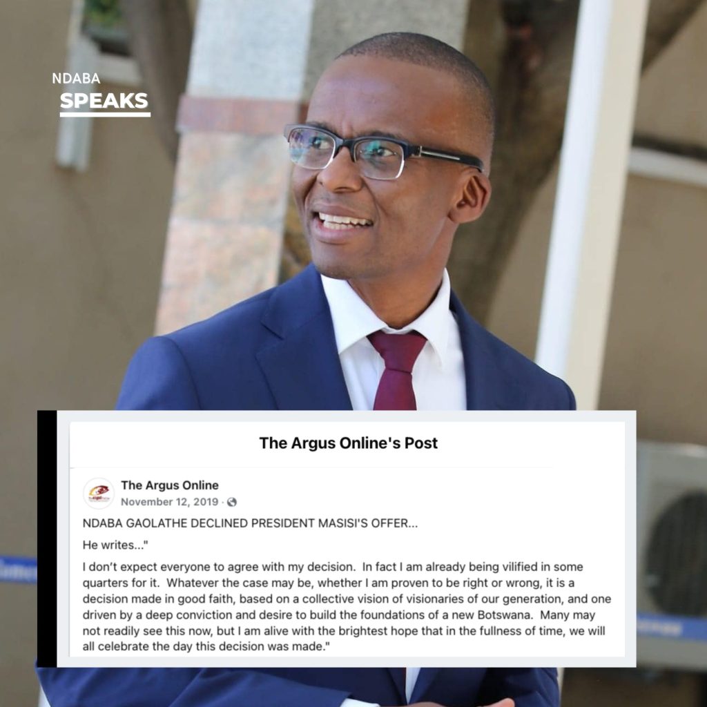 GcLOq6BXgAIj7Nt-1024x1024 Botswana’s New Vice President and Finance Minister, Ndaba Gaolathe, Explains His Initial Refusal to Join the Previous Government