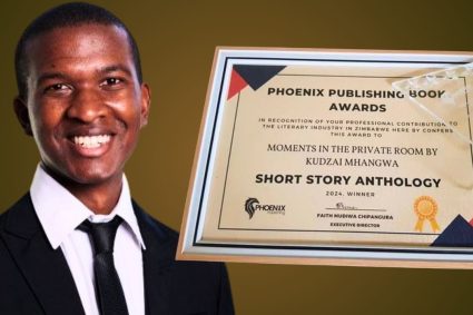 Celebrating Excellence: My Afrika Magazine Columnist Kudzai Mhangwa Wins Best Short Story Anthology Award