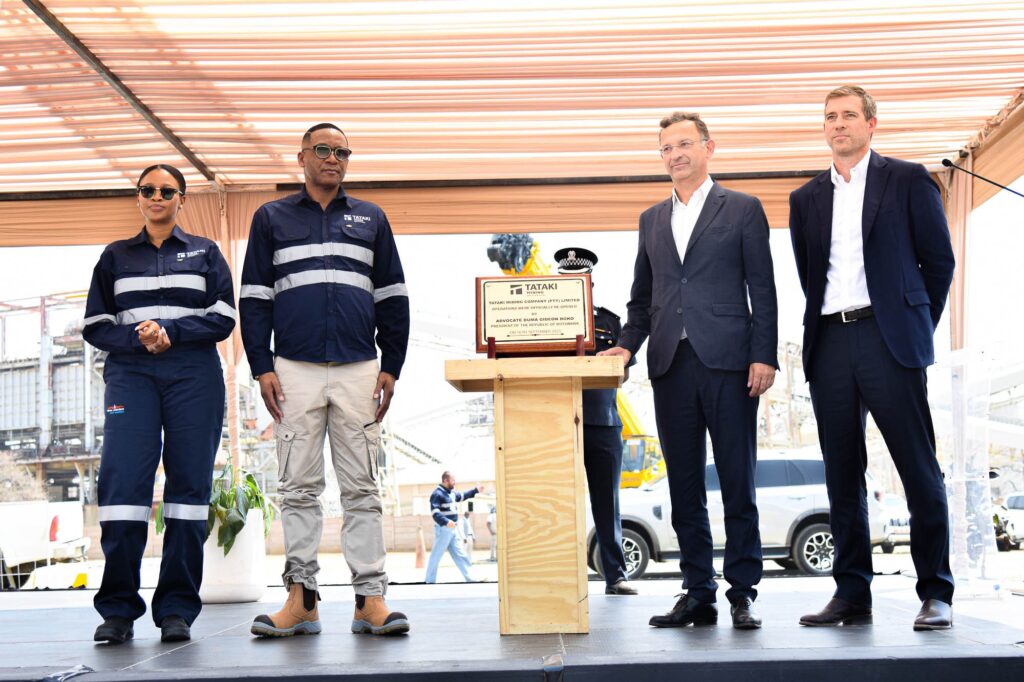 G0-hUpmXMAA9Qph-1024x682 Tataki Mine Reopens After a Decade, Marking New Era for Botswana’s Mining Industry