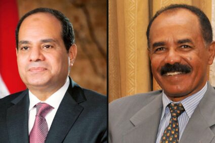 President Isaias Afwerki and President Abdel Fattah el-Sisi Meet and Hold Talks