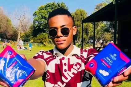 Sandile Mashego aims to break barriers and end period poverty