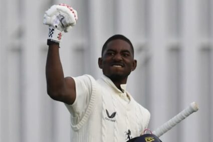 Muyeye’s Century Rescues Kent in Durham Draw