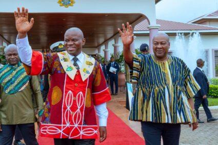 Gabon’s President Nguema on an Official Visit to Ghana