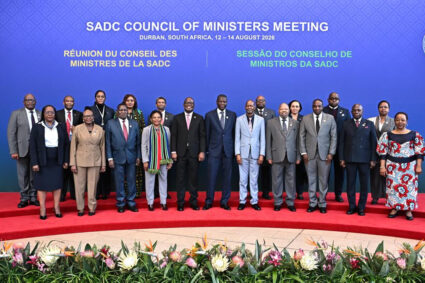 South Africa Takes Over SADC Council of Ministers Chairship