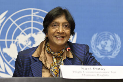 From Durban to global justice as Navi Pillay wins Nobel Peace Prize
