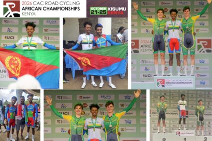 Eritrea clinches medal at Africa Cycling Championship